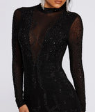 Winona Heat Stone Mini Dress
