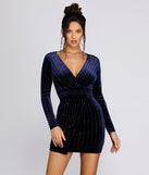 Alexa Velvet Wrap Dress creates the perfect summer wedding guest dress or cocktail party dresss with stylish details in the latest trends for 2023!