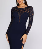 Lissi Formal Lace And Sequin Dress creates the perfect spring wedding guest dress or cocktail attire with stylish details in the latest trends for 2023!