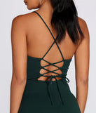 Vada Lace-Up Formal Midi Dress creates the perfect spring wedding guest dress or cocktail attire with stylish details in the latest trends for 2023!