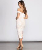 Ever Formal Sequin Midi Dress creates the perfect summer wedding guest dress or cocktail party dresss with stylish details in the latest trends for 2023!