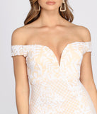 Ever Formal Sequin Midi Dress creates the perfect summer wedding guest dress or cocktail party dresss with stylish details in the latest trends for 2023!