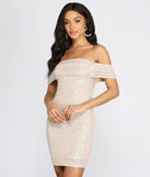 The Hot Glam Sequin Mini Dress is a gorgeous pick as your 2023 prom dress or formal gown for wedding guest, spring bridesmaid, or army ball attire!
