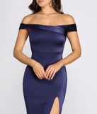 Brook High Slit Midi Dress creates the perfect summer wedding guest dress or cocktail party dresss with stylish details in the latest trends for 2023!
