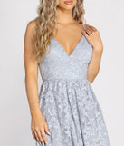 Lyra Glitter Lace Party Dress creates the perfect summer wedding guest dress or cocktail party dresss with stylish details in the latest trends for 2023!