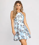 Wera Formal Floral Party Dress is a gorgeous pick as your 2023 prom dress or formal gown for wedding guest, spring bridesmaid, or army ball attire!
