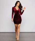 The Char Formal Velvet Glitter Mini Dress is a gorgeous pick as your 2023 prom dress or formal gown for wedding guest, spring bridesmaid, or army ball attire!