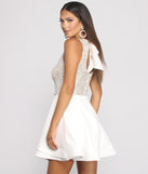 The Jada Formal Sequin Party Dress is a gorgeous pick as your 2023 prom dress or formal gown for wedding guest, spring bridesmaid, or army ball attire!