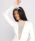 Tori Formal Heat Stone Feathered Mini Dress is a gorgeous pick as your 2023 prom dress or formal gown for wedding guest, spring bridesmaid, or army ball attire!