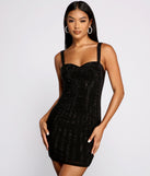 Raina Formal Heatstone Bodycon Dress is a gorgeous pick as your 2023 prom dress or formal gown for wedding guest, spring bridesmaid, or army ball attire!