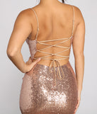 Summer Formal Sequin Mini Dress is a gorgeous pick as your 2023 prom dress or formal gown for wedding guest, spring bridesmaid, or army ball attire!