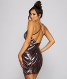 Shelby Sleeveless Sequin Mini Dress is a gorgeous pick as your 2023 prom dress or formal gown for wedding guest, spring bridesmaid, or army ball attire!