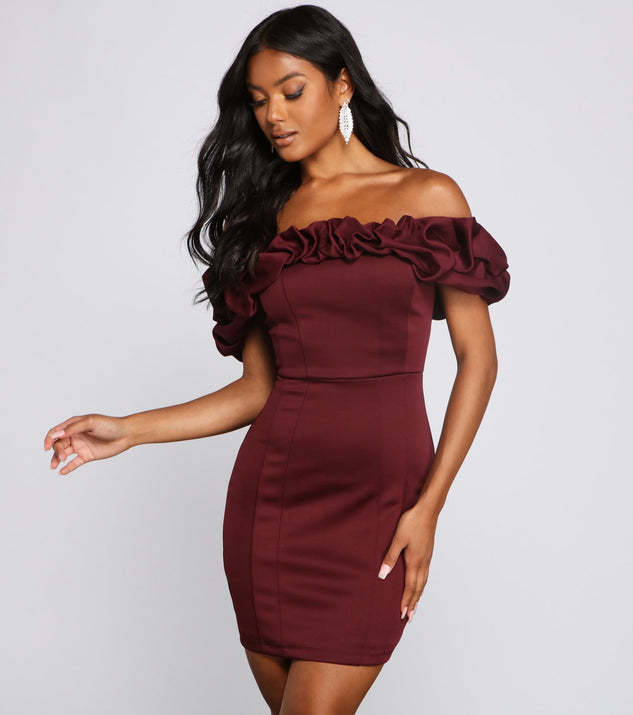 Kiari Formal Off the Shoulder Ruffled Dress | Windsor Kiari Formal Off the Shoulder Ruffled Dress | Windsor
