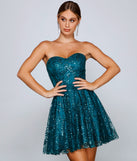 Waverly Formal Glitter And Sequin Party Dress is a gorgeous pick as your 2023 prom dress or formal gown for wedding guest, spring bridesmaid, or army ball attire!