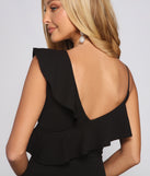 Zosia Formal Ruffled Bodycon Dress is a gorgeous pick as your 2023 prom dress or formal gown for wedding guest, spring bridesmaid, or army ball attire!