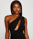 Zoey One-Shoulder Ruched Mini Dress is a gorgeous pick as your 2023 prom dress or formal gown for wedding guest, spring bridesmaid, or army ball attire!
