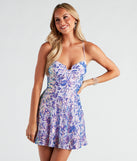 Kendra Lace-Up Sequin Party Dress is a gorgeous pick as your 2023 prom dress or formal gown for wedding guest, spring bridesmaid, or army ball attire!