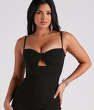 Laila Formal Crepe Twist Midi Black Prom Dress is a gorgeous pick as your 2023 prom dress or formal gown for wedding guest, spring bridesmaid, or army ball attire!