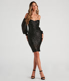 Vivienne Formal Sequin Midi Dress is a gorgeous pick as your 2023 prom dress or formal gown for wedding guest, spring bridesmaid, or army ball attire!