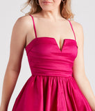Valerie Short Sleeveless Party Dress is a gorgeous pick as your 2023 prom dress or formal gown for wedding guest, spring bridesmaid, or army ball attire!