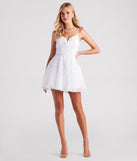 Janelly Floral Mesh Rhinestone Party Dress is a gorgeous pick as your 2024 prom dress or formal gown for wedding guests, spring bridesmaids, or army ball attire!