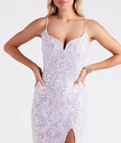 Kadence Formal Sequin Lace-Up Midi Dress is a gorgeous pick as your 2024 prom dress or formal gown for wedding guests, spring bridesmaids, or army ball attire!