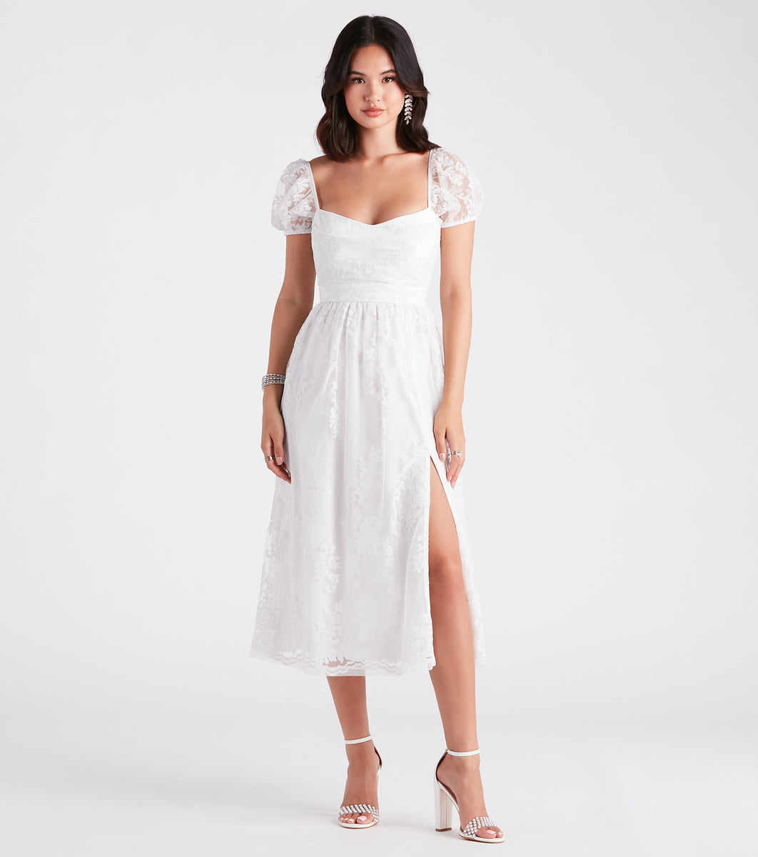 Claudia A-Line Velvet Formal Dress