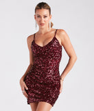 Kathy Iridescent Sequin Mini Dress is the perfect prom dress pick with on-trend details to make the 2024 dance your most memorable event yet!