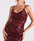 You'll be the best dressed in the Kathy Iridescent Sequin Mini Dress as your summer formal dress with unique details from Windsor.