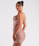 Allie Formal Sequin Open Back Dress is a gorgeous pick as your 2024 prom dress or formal gown for wedding guests, spring bridesmaids, or army ball attire!