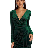 Cassie Velvet Wrap Dress creates the perfect summer wedding guest dress or cocktail party dresss with stylish details in the latest trends for 2023!