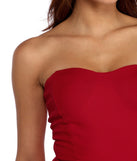 The Allison Crepe Ruffle Midi Dress is a gorgeous pick as your 2023 prom dress or formal gown for wedding guest, spring bridesmaid, or army ball attire!