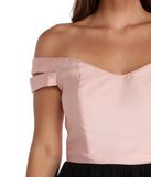 The Katie Off The Shoulder Tulle Dress is a gorgeous pick as your 2023 prom dress or formal gown for wedding guest, spring bridesmaid, or army ball attire!