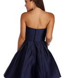 Noelle Formal Satin Party Dress creates the perfect summer wedding guest dress or cocktail party dresss with stylish details in the latest trends for 2023!