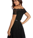 The Abigail Scalloped Lace Formal Dress is a gorgeous pick as your 2023 prom dress or formal gown for wedding guest, spring bridesmaid, or army ball attire!