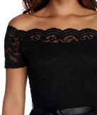 The Abigail Scalloped Lace Formal Dress is a gorgeous pick as your 2023 prom dress or formal gown for wedding guest, spring bridesmaid, or army ball attire!