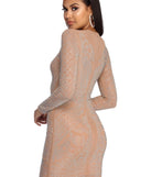 The Janelle Winner's Circle Mesh Dress is a gorgeous pick as your 2023 prom dress or formal gown for wedding guest, spring bridesmaid, or army ball attire!