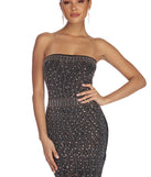 The Haley Jewel Queen Embellished Mini Dress is a gorgeous pick as your 2023 prom dress or formal gown for wedding guest, spring bridesmaid, or army ball attire!