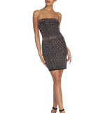 The Haley Jewel Queen Embellished Mini Dress is a gorgeous pick as your 2023 prom dress or formal gown for wedding guest, spring bridesmaid, or army ball attire!