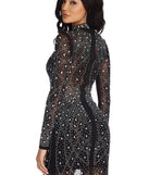 Lorelei Formal Heat Stone Mini Dress is a gorgeous pick as your 2023 prom dress or formal gown for wedding guest, spring bridesmaid, or army ball attire!