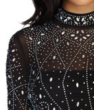 Lorelei Formal Heat Stone Mini Dress