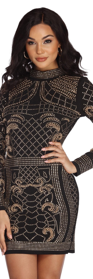 Millie Formal Heat Stone Dress is a gorgeous pick as your 2023 prom dress or formal gown for wedding guest, spring bridesmaid, or army ball attire!