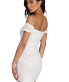 The Andrea Formal Glitter Lace Dress is a gorgeous pick as your 2023 prom dress or formal gown for wedding guest, spring bridesmaid, or army ball attire!