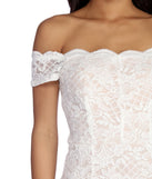 The Andrea Formal Glitter Lace Dress is a gorgeous pick as your 2023 prom dress or formal gown for wedding guest, spring bridesmaid, or army ball attire!