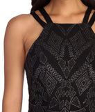 The Briella Formal Beaded Mini Dress is a gorgeous pick as your 2023 prom dress or formal gown for wedding guest, spring bridesmaid, or army ball attire!