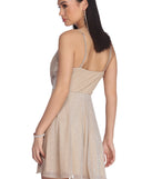 Zoey Formal Lurex Party Dress is a gorgeous pick as your 2023 prom dress or formal gown for wedding guest, spring bridesmaid, or army ball attire!