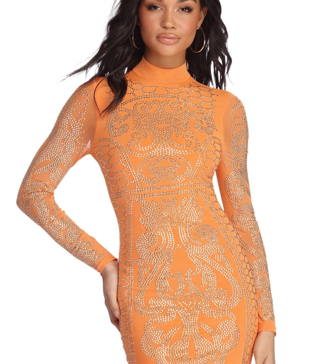 The Imani Get Your Attention Mini Dress is a gorgeous pick as your 2023 prom dress or formal gown for wedding guest, spring bridesmaid, or army ball attire!