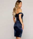Carolina Stretch Satin Dress creates the perfect summer wedding guest dress or cocktail party dresss with stylish details in the latest trends for 2023!