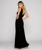 The Blythe Knot Front Formal Dress is a gorgeous pick as your 2023 prom dress or formal gown for wedding guest, spring bridesmaid, or army ball attire!
