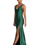 Morgan Sleek & Chic Formal Dress is a stunning choice for a bridesmaid dress or maid of honor dress, and to feel beautiful at Prom 2023, spring weddings, formals, & military balls!